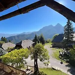 Demi-chalet Nature Avec Terrasse A Pra-loup - Fr-1-165a-117 *